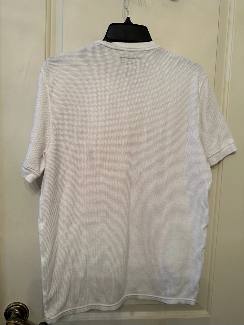 Polo by Ralph Lauren White Short-Sleeve Henley Polo Shirt